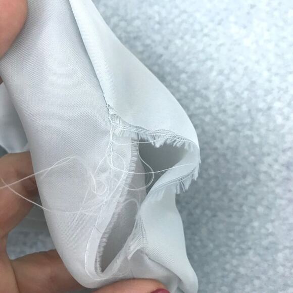 Zara Double Breast Coat Sky Blue XS - Picture 9 of 9